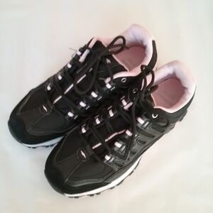 Women's Black and Pink  AVIA Athletic Shoes